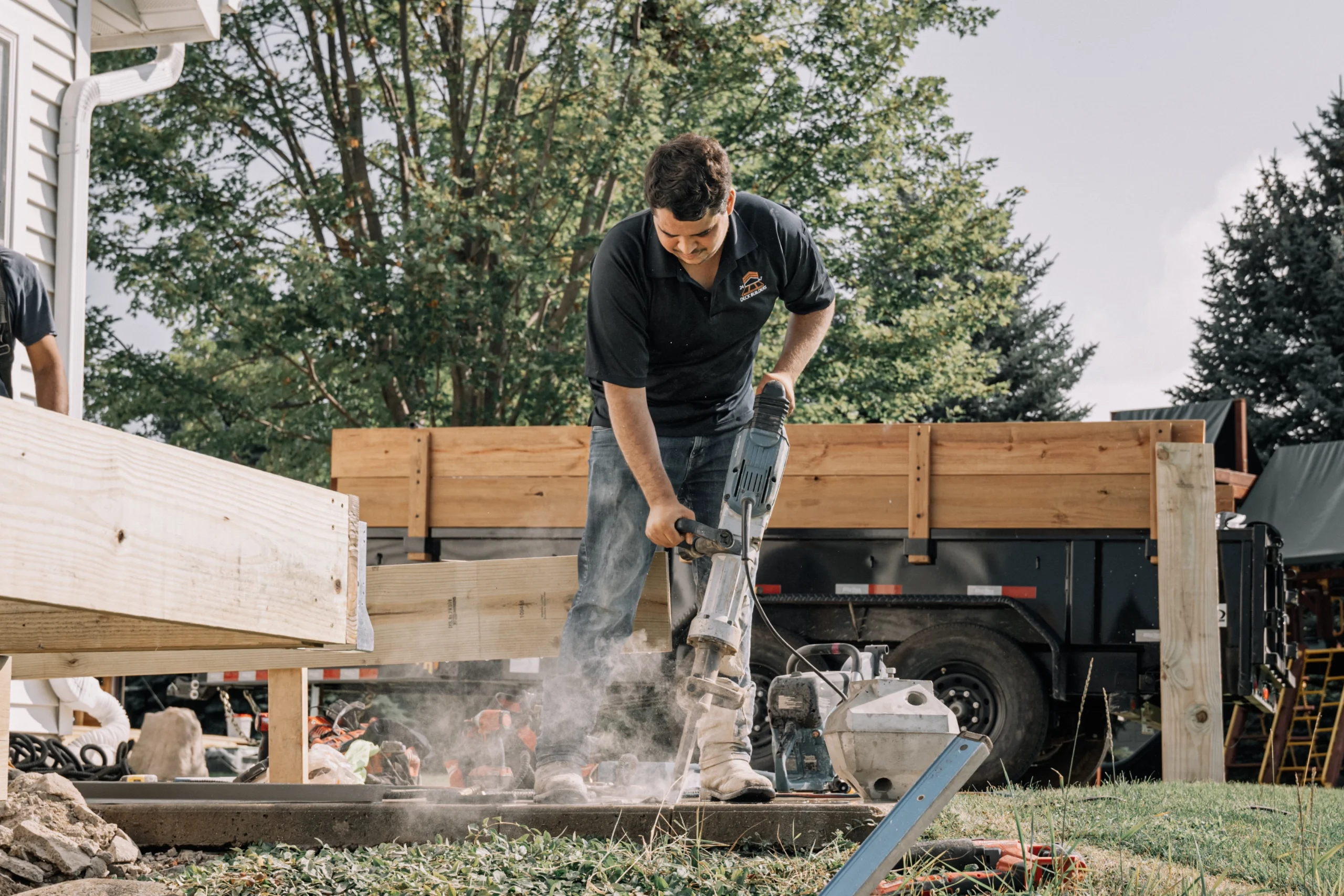 24 7 Deck Builders Work Photo