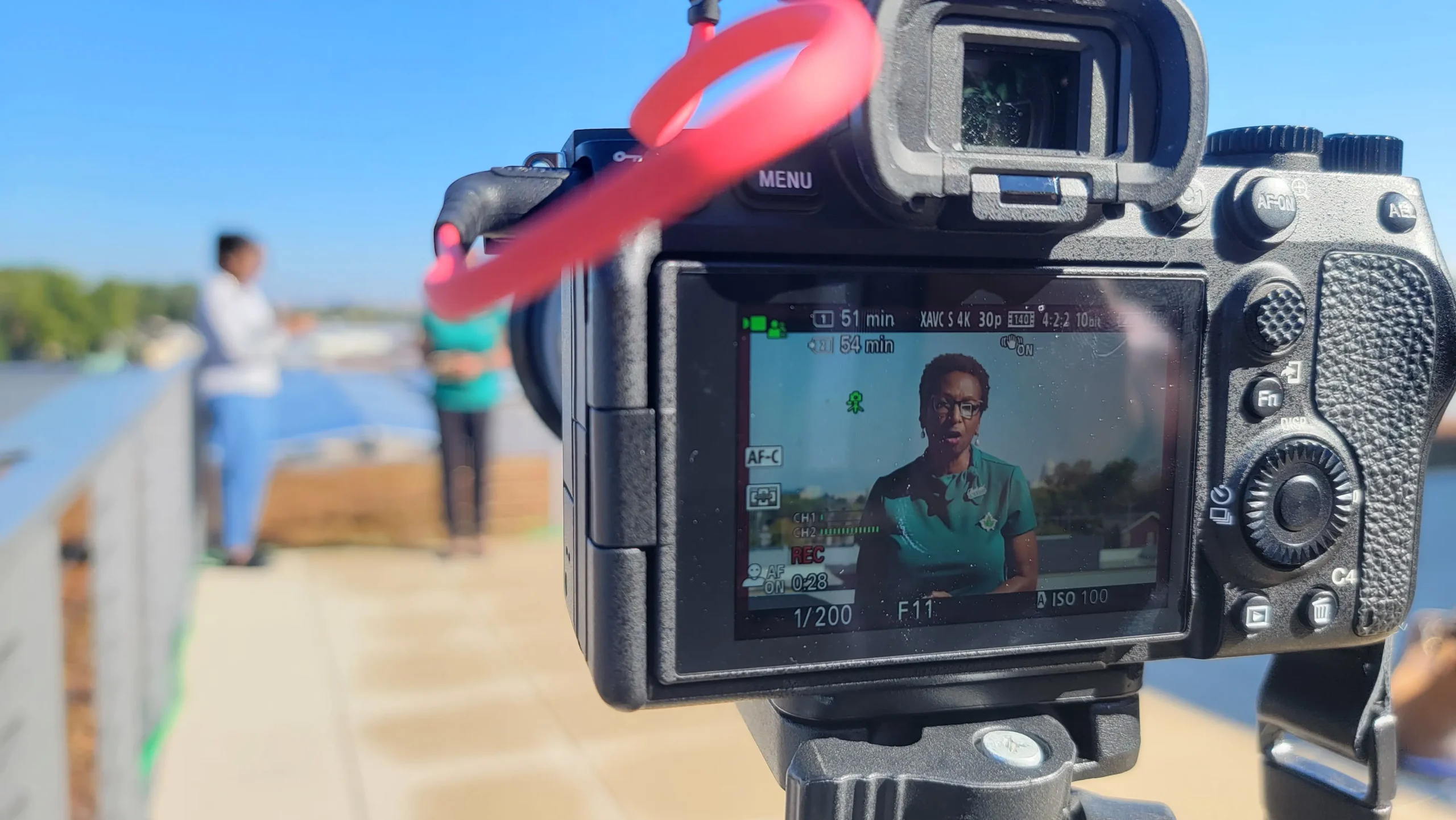 Behind-the-Scenes Filming Image