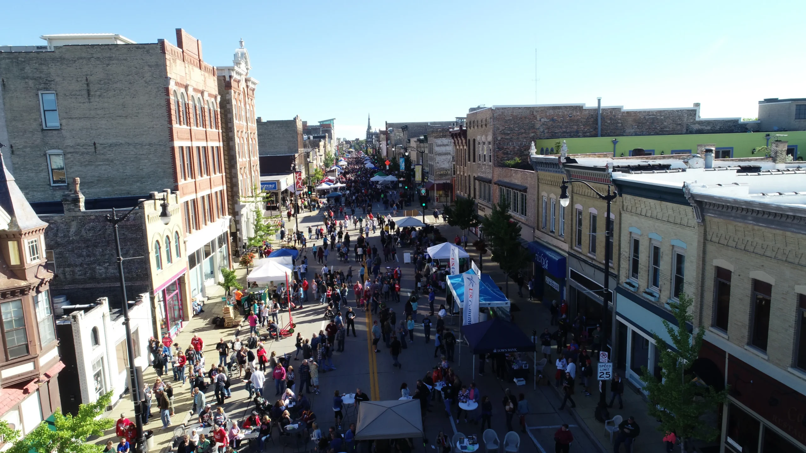 Photo of Racine City Street Gathering