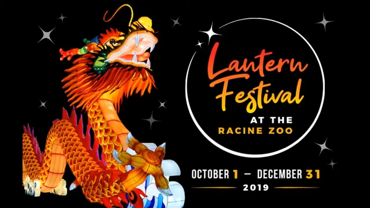 Racine Zoo Lantern Festival Event Coverage Drone Video Thumbnail