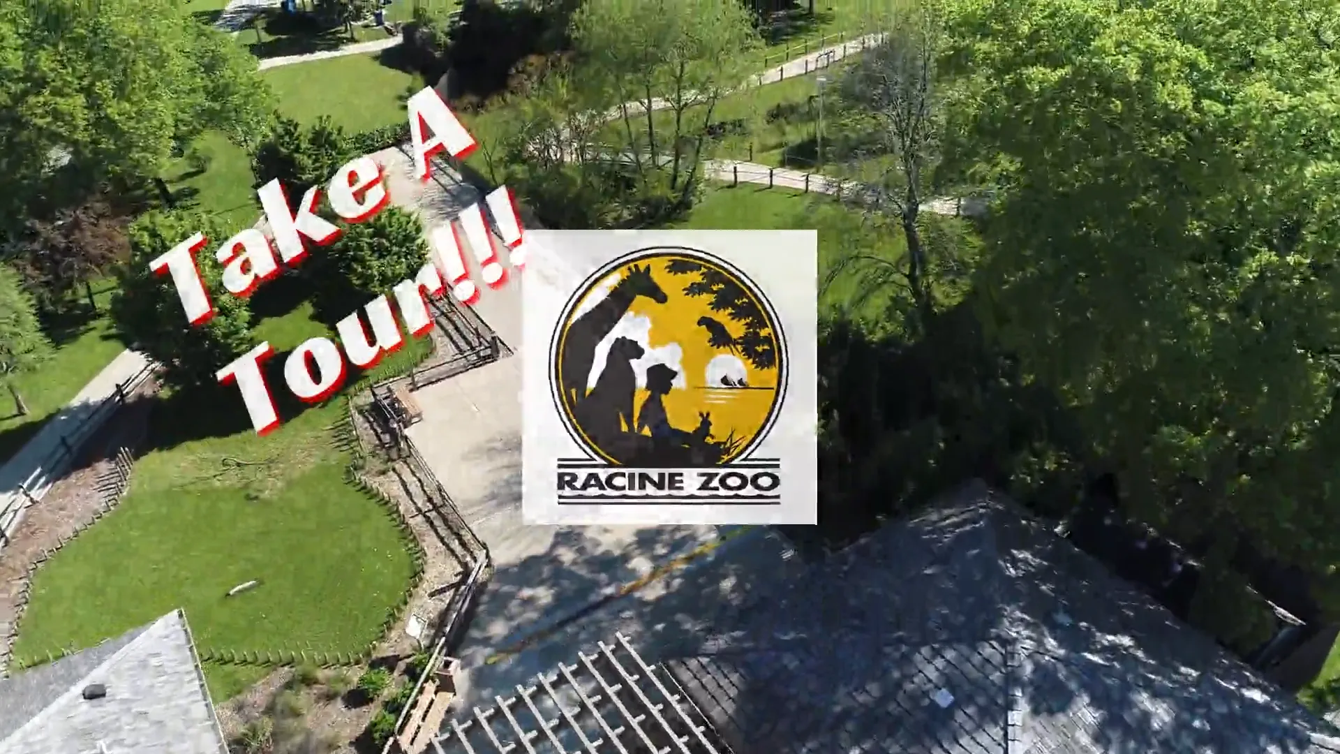 Racine Zoo Tour Drone Footage Video Thumbnail