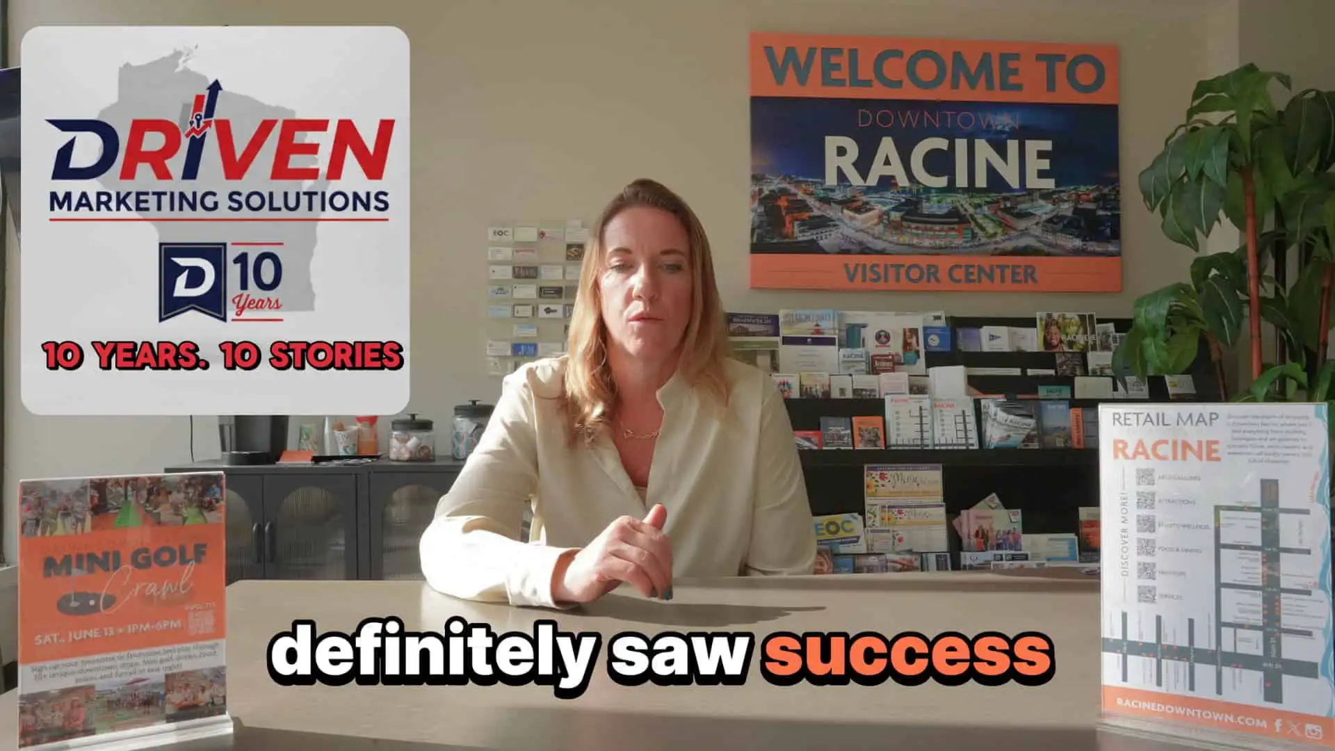 Video testimonial from Downtown Racine Corporation